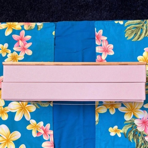 Heritage Living stackable jewelry organizer trays with bamboo lid - Picture 4 of 7